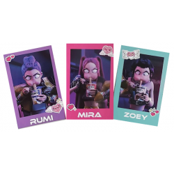 KPop Demon Hunters POLAROÏDS offerts