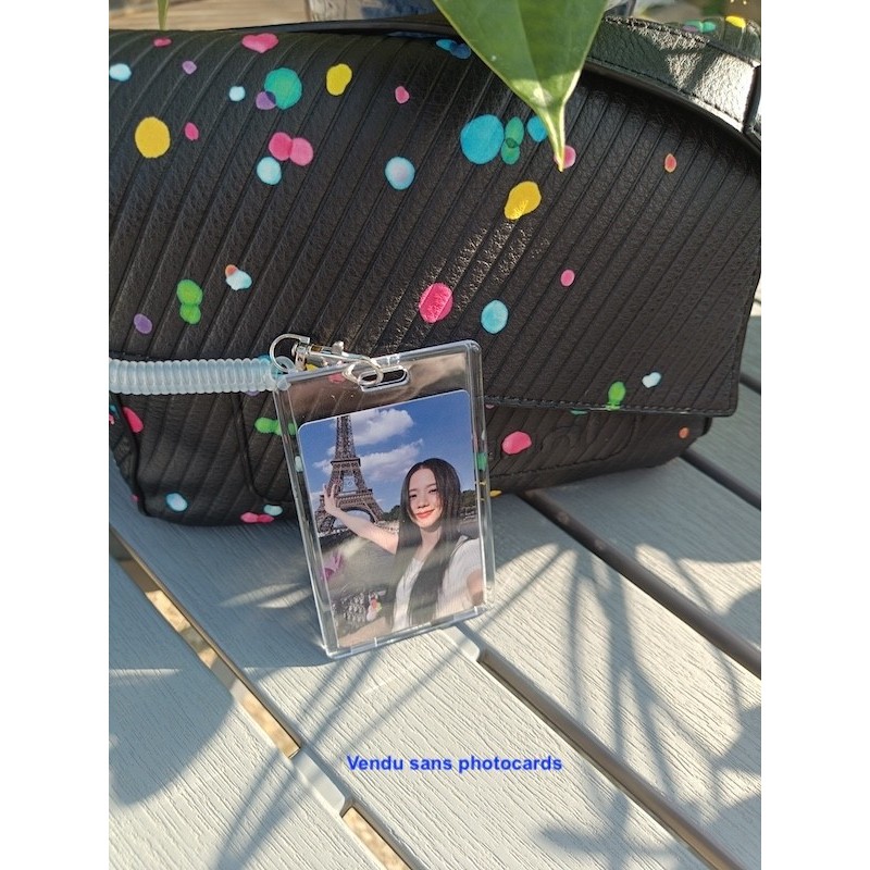 PHOTOCARD HOLDER PVC "À PERSONNALISER"