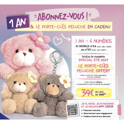 1AN - 6 numéros du N°54 au N°59 + CADEAU