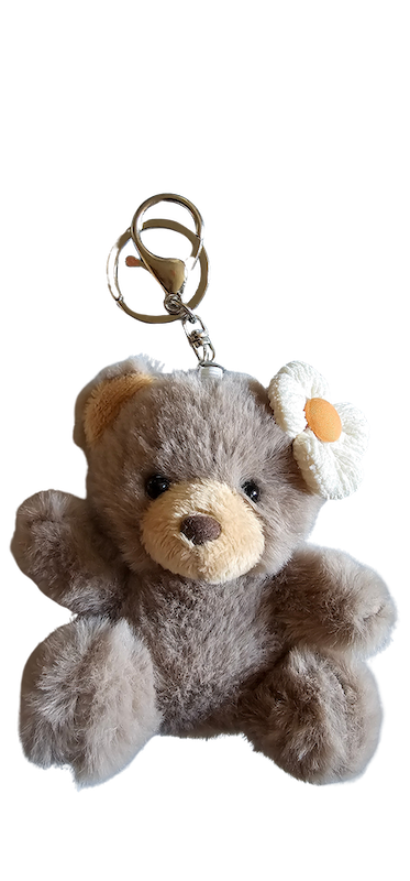 PORTE-CLÉS PELUCHE "Petit ours"